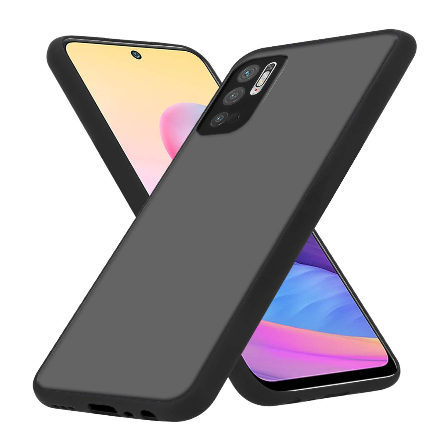 Cover Silicone Anti Colpi per Xiaomi POCO M3 / Redmi 9T Disegno Cani 08