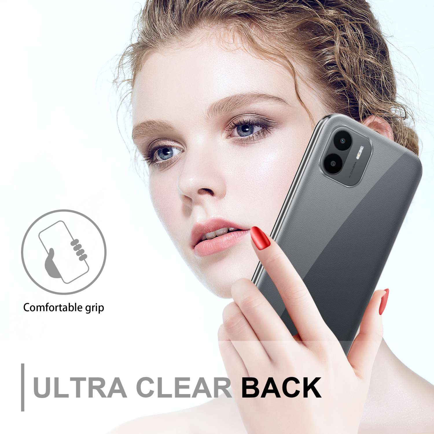 Grad Case 360 TPU Backcover, TRANSPARENT Hülle, Xiaomi, RedMi A1, CADORABO