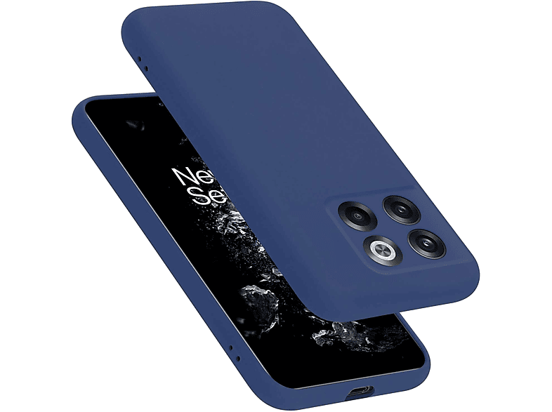 CADORABO Hülle im Liquid Silicone Case Style, Backcover, OnePlus, 10T / ACE PRO, LIQUID BLAU | Backcover