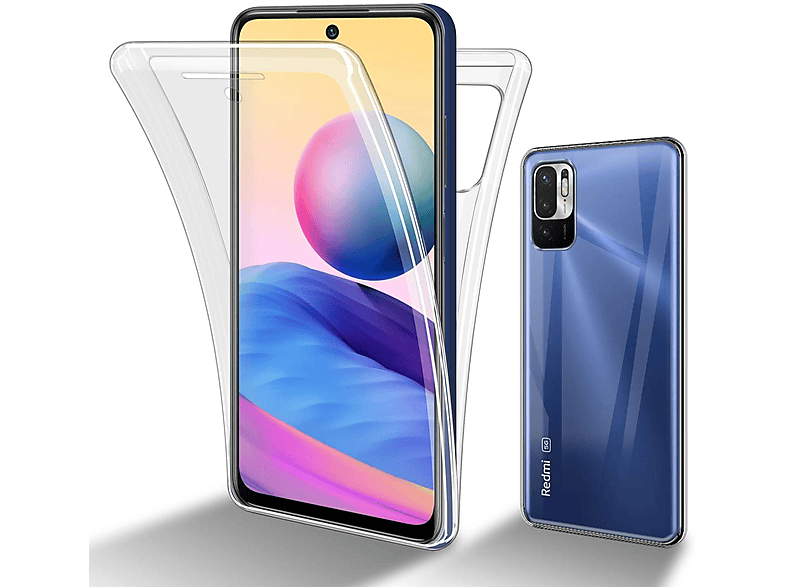 Handyhülle Mit Ring Für Xiaomi RedMi Note 10 5G / Poco M3 Pro 5G – TPU, Schlank & Kratzfest