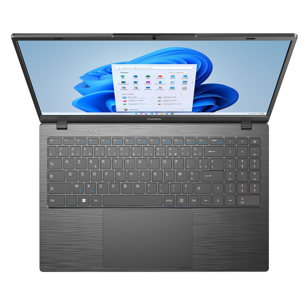 Laptop mit 11, GB 256 Neo| Windows Display, Prozessor, THOMSON 8 GB | Core™ Core RAM, i3 15,6 Intel® Zoll 4.1 GHz SSD, Grau i3