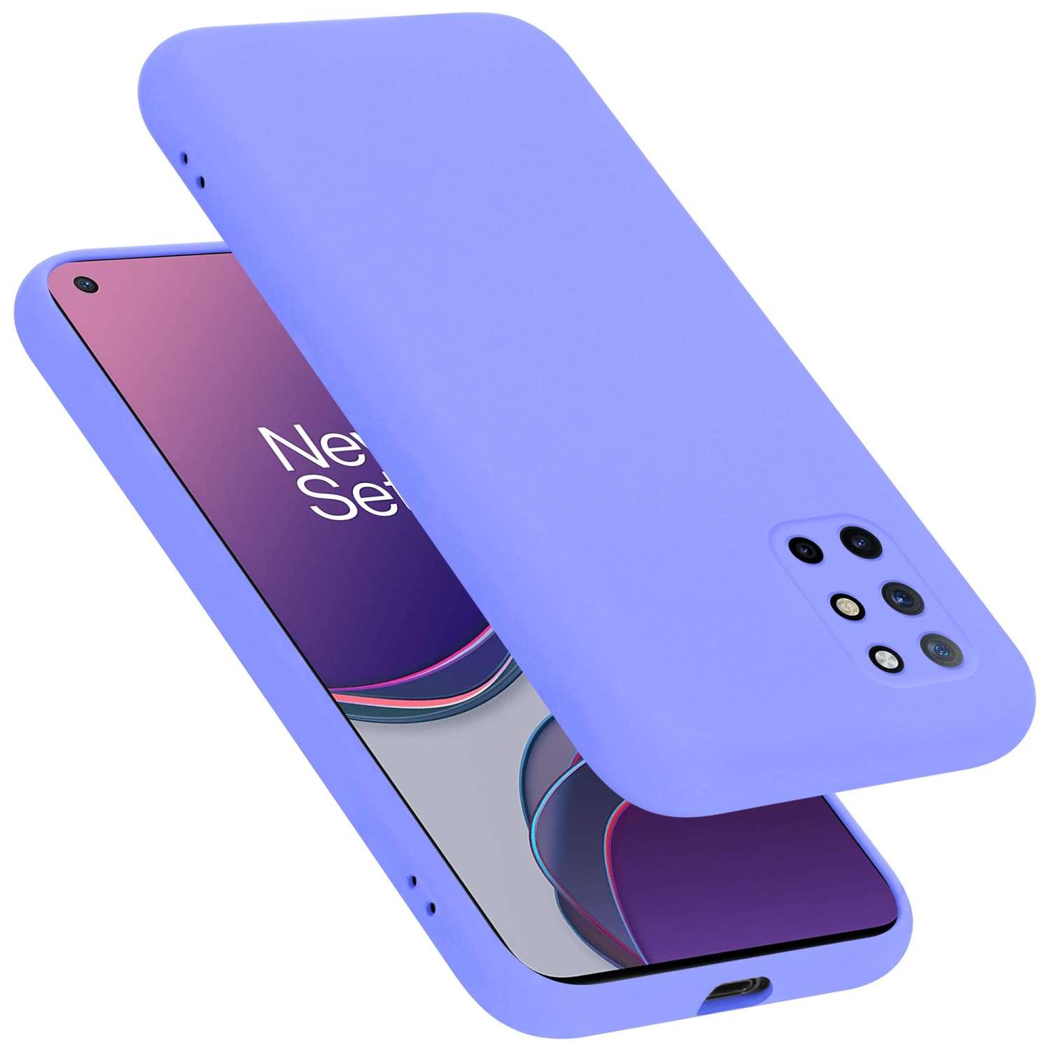 LILA Silicone Hülle 8T, im Backcover, HELL Liquid LIQUID CADORABO Style, OnePlus, Case