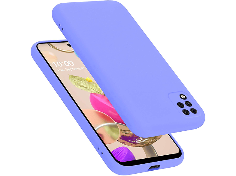Tumundosmartphone Cover Personalizzata Acquerello Per LG K42 - Custodia In Silicone Antiurto