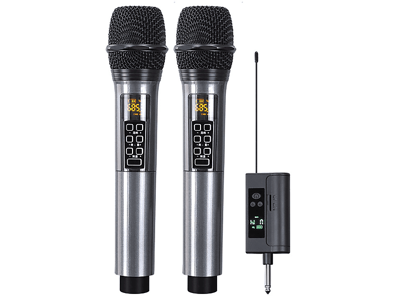 INF Sprachmikrofon, Konferenzmikrofon, Karaoke-Mikrofon, englische Version Mikrofon Schwarz