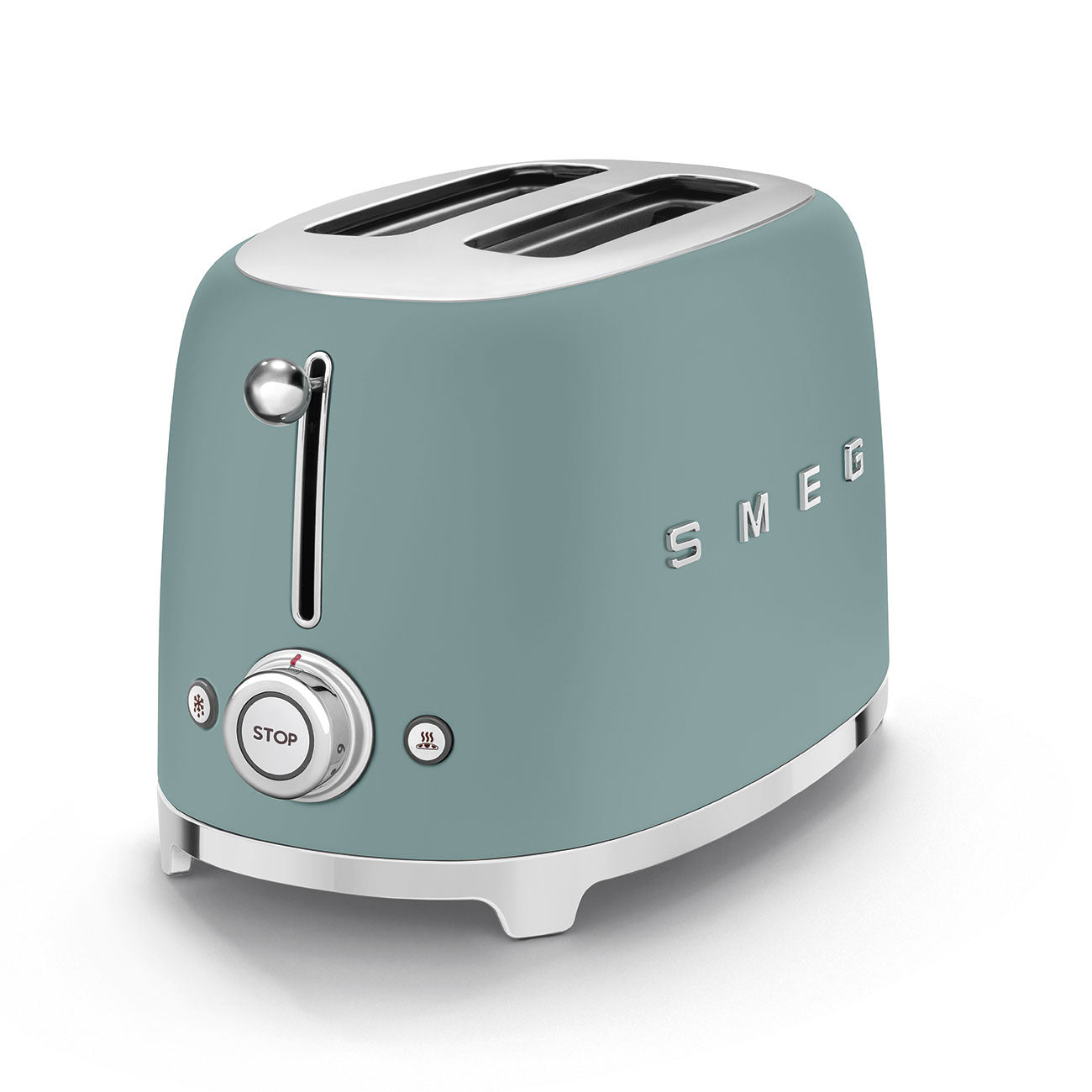 (950 Emerald Green Watt, Schlitze: 2) Toaster TSF01EGMEU SMEG