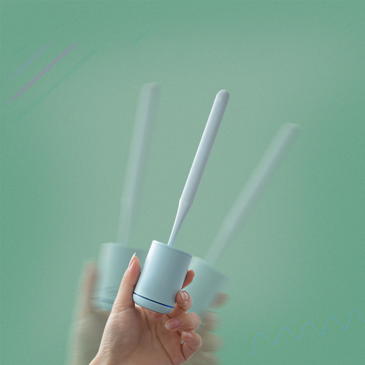 Desinfektion lange UV-Zahnbürsten-Sterilisator - Tragbar Zahnbürsten-Sterilisator Akkulaufzeit effiziente SHAOKE