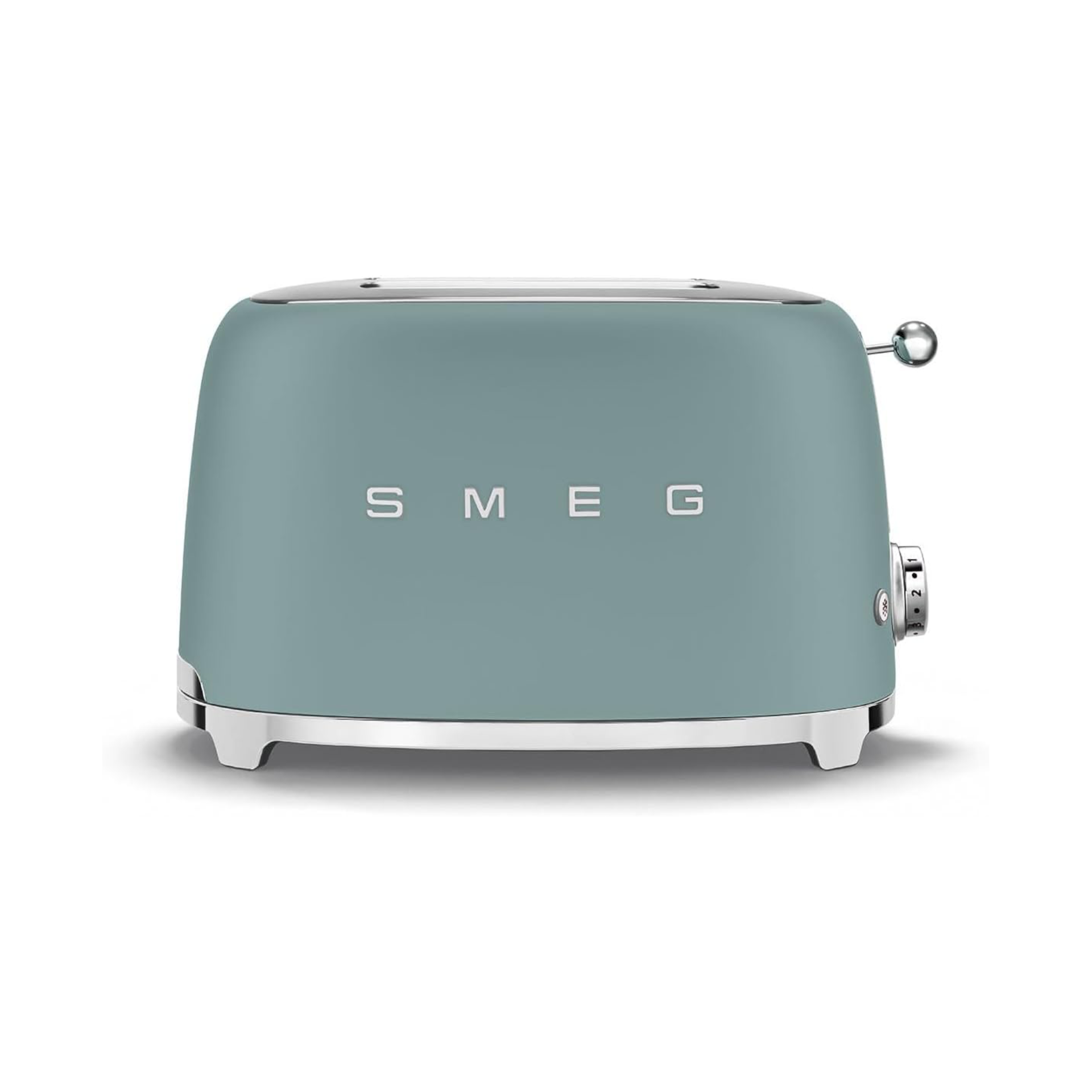 Toaster Schlitze: Green TSF01EGMEU SMEG Emerald (950 Watt, 2)