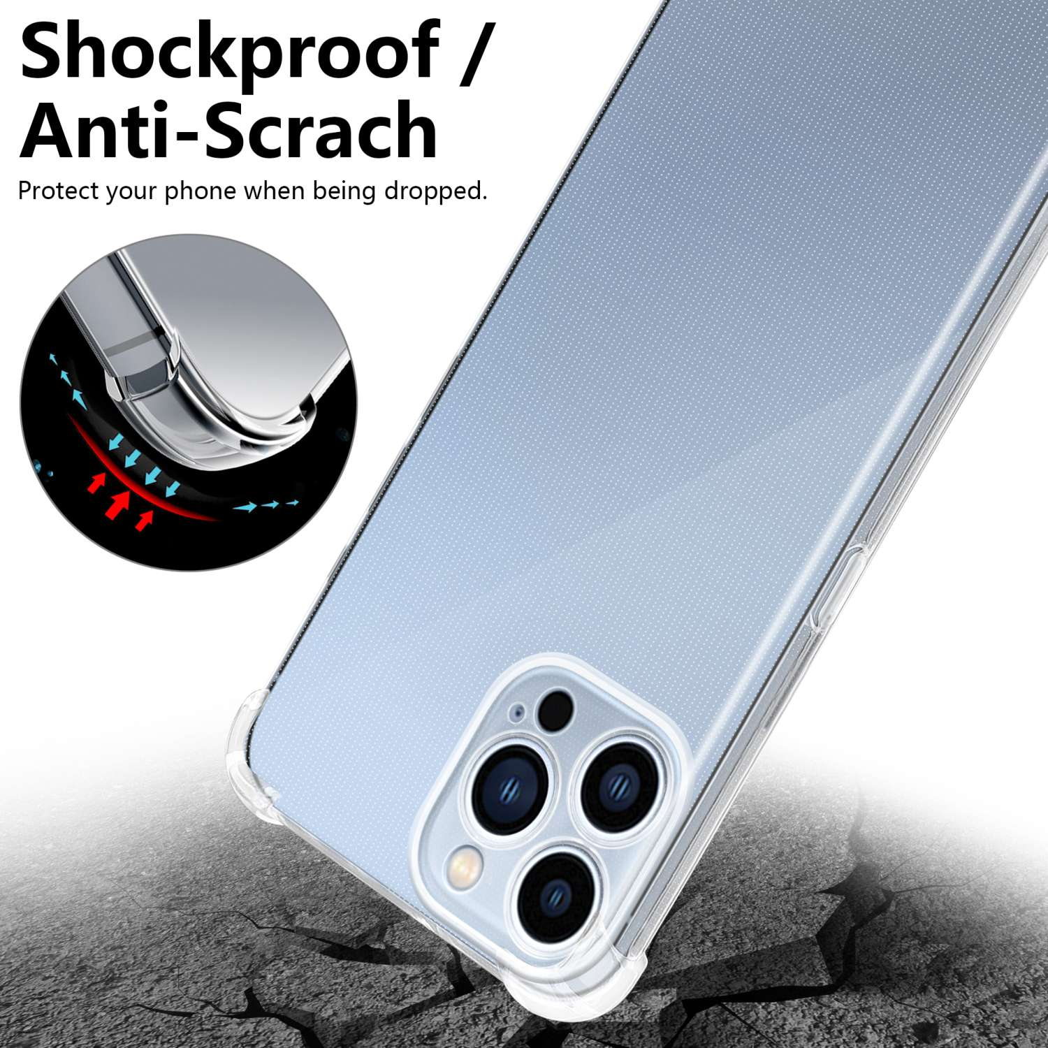 Backcover, AIR CADORABO VOLL 13 TPU Slim Ultra TRANSPARENT iPhone Schutzhülle, PRO Apple, MAX,