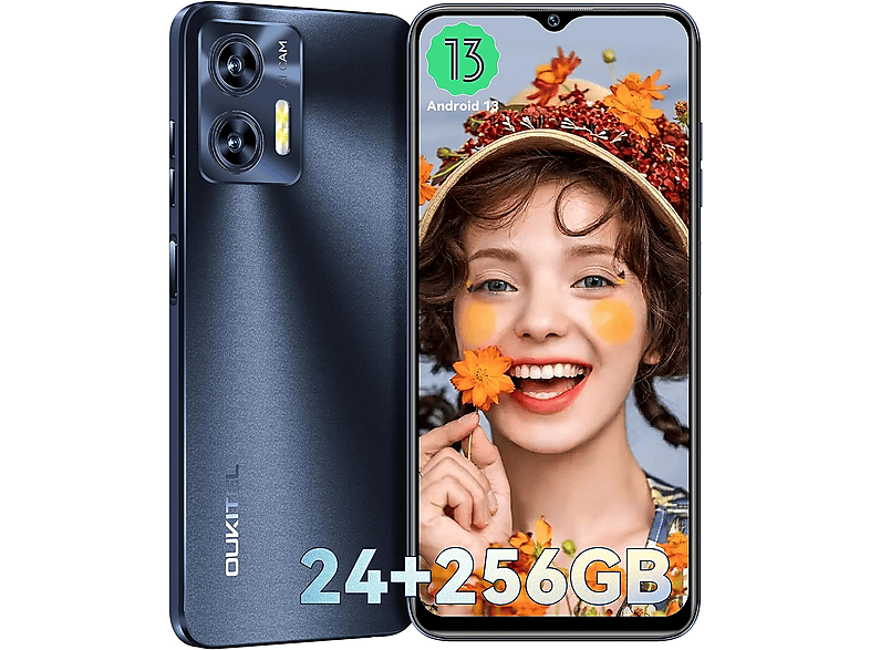OUKITEL C35 24GB Schwarz 256 GB Android Dual SIM 13