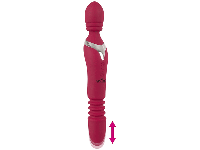 & Vibrator JAVIDA Massagestab Vibe Thrusting Warming