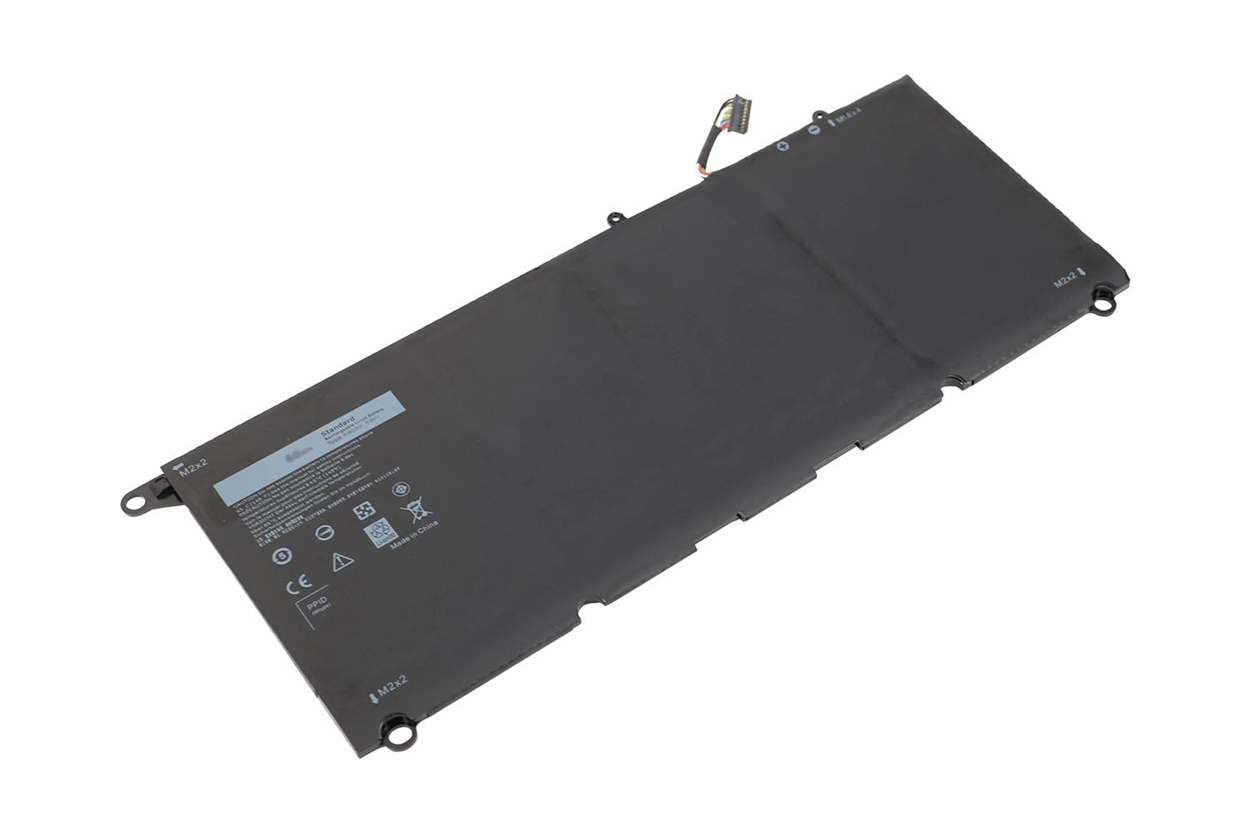 POWERSMART für Dell XPS 13-9360-D1605G, 13-9360-D1705G 7.60 Akku, 7850 XPS Li-Polymer Laptop mAh Volt