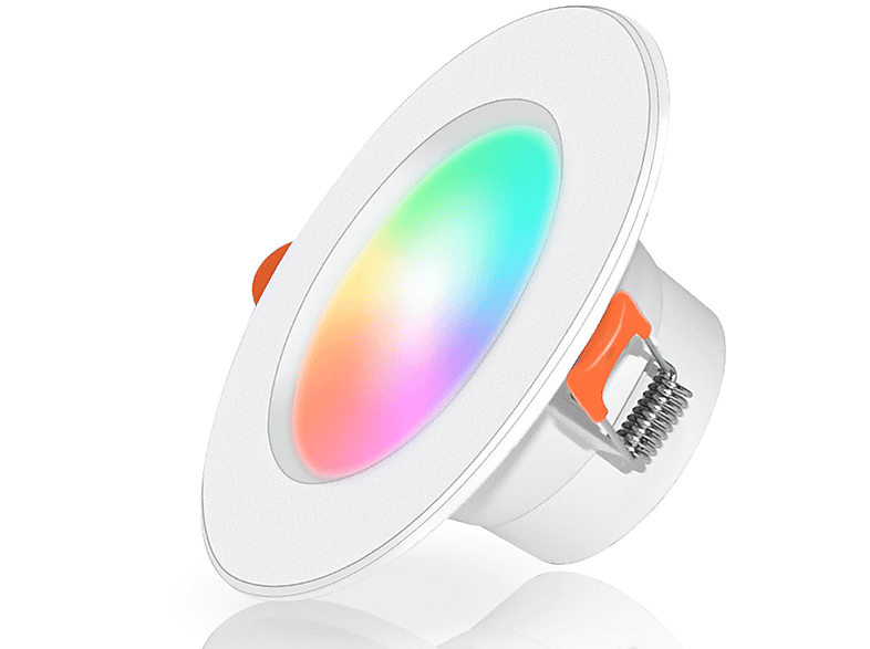 PROSCENIC Bluetooth Warm, Weiß, 10W Deckenleuchte Smarte Dimmer RGB