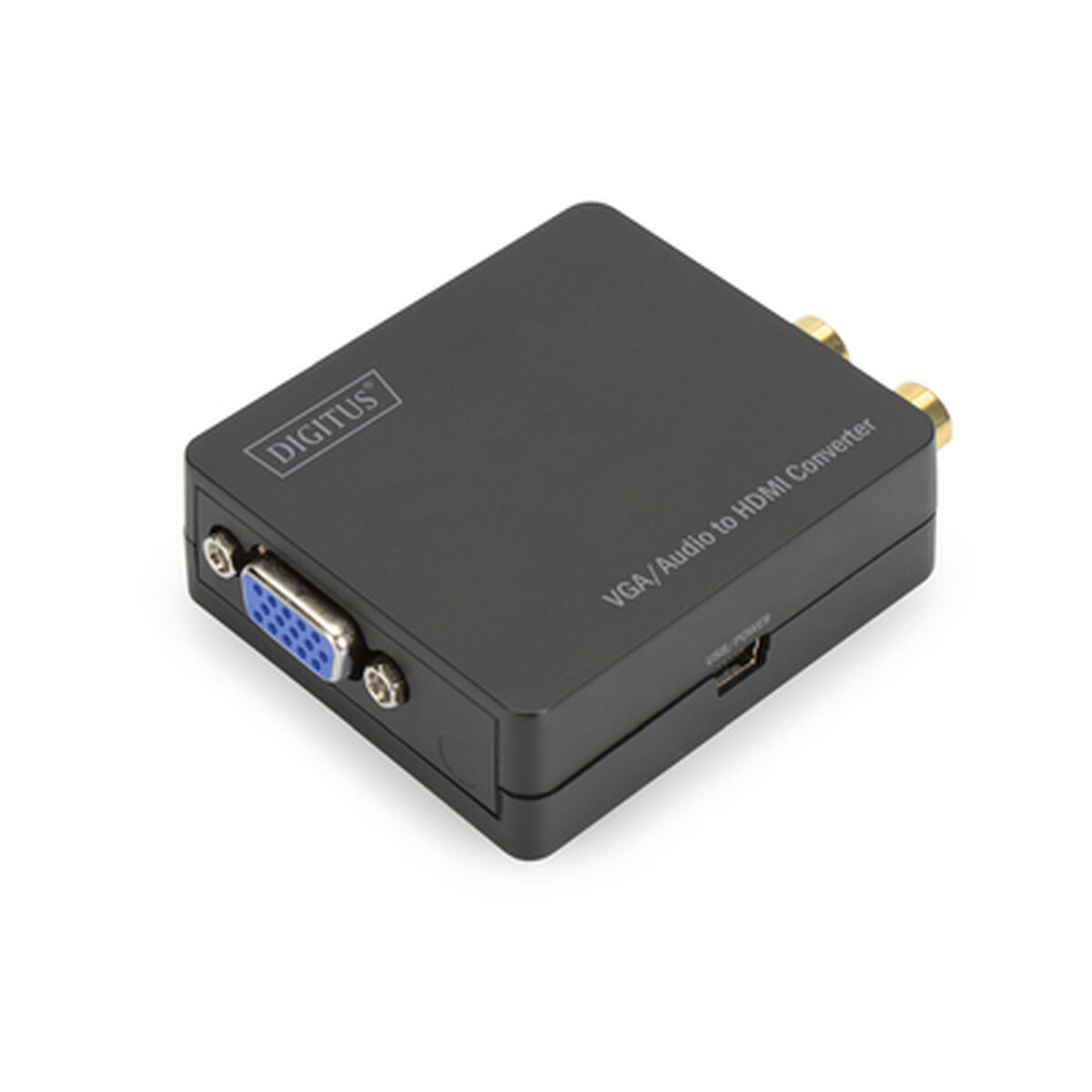 DIGITUS DS-40130-1 34,29 cm VGA-zu-HDMI-Adapter mit Audio