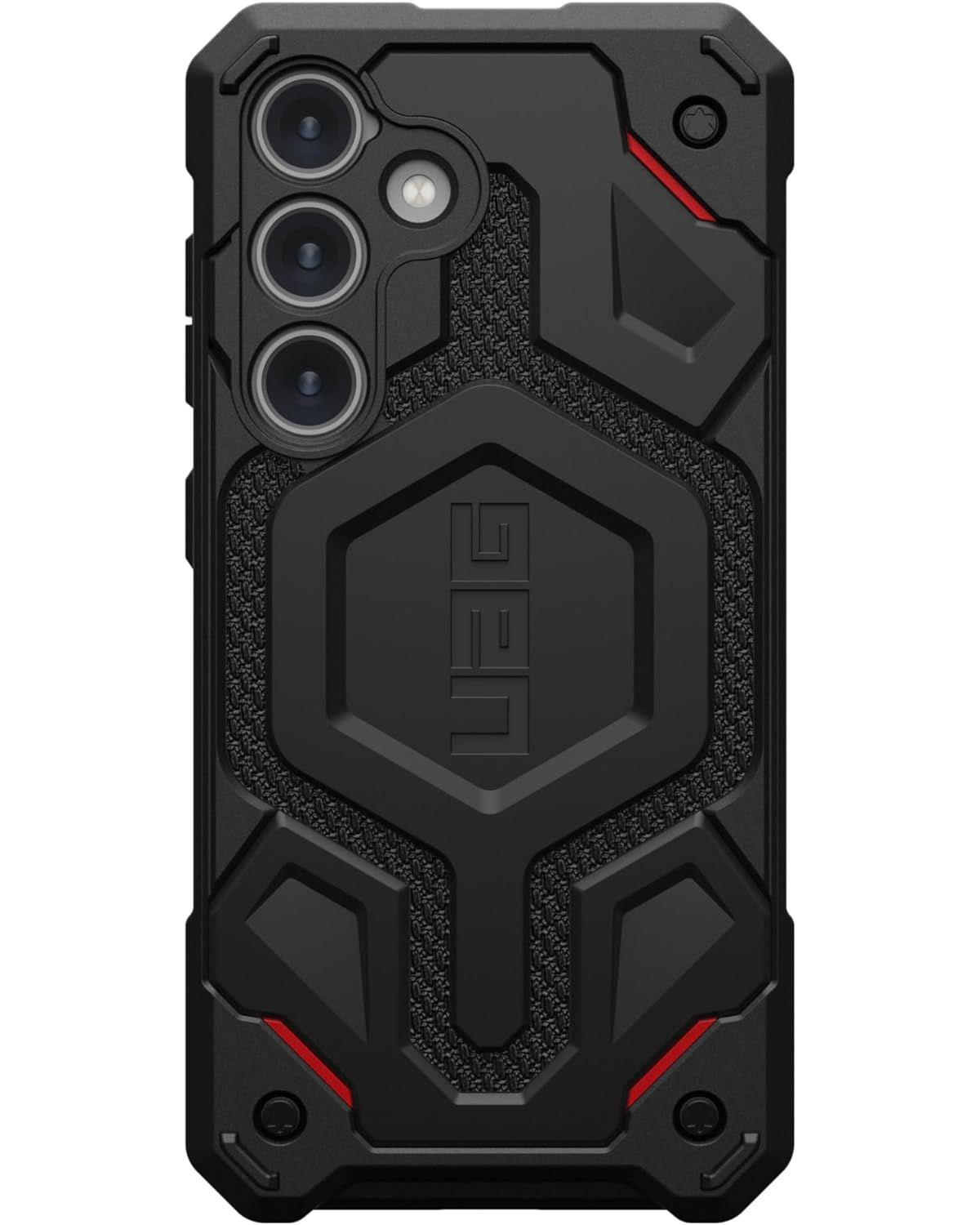 URBAN ARMOR GEAR Monarch kevlar S24 Pro, schwarz Samsung, 5G, Galaxy Backcover