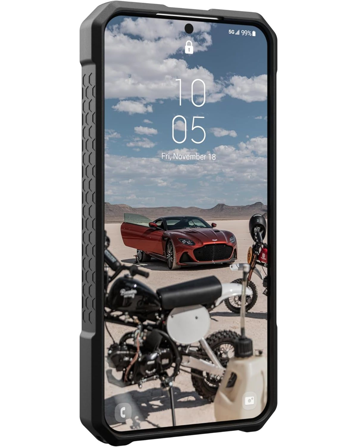 URBAN ARMOR Galaxy GEAR Monarch schwarz S24 Pro, 5G, kevlar Samsung, Backcover