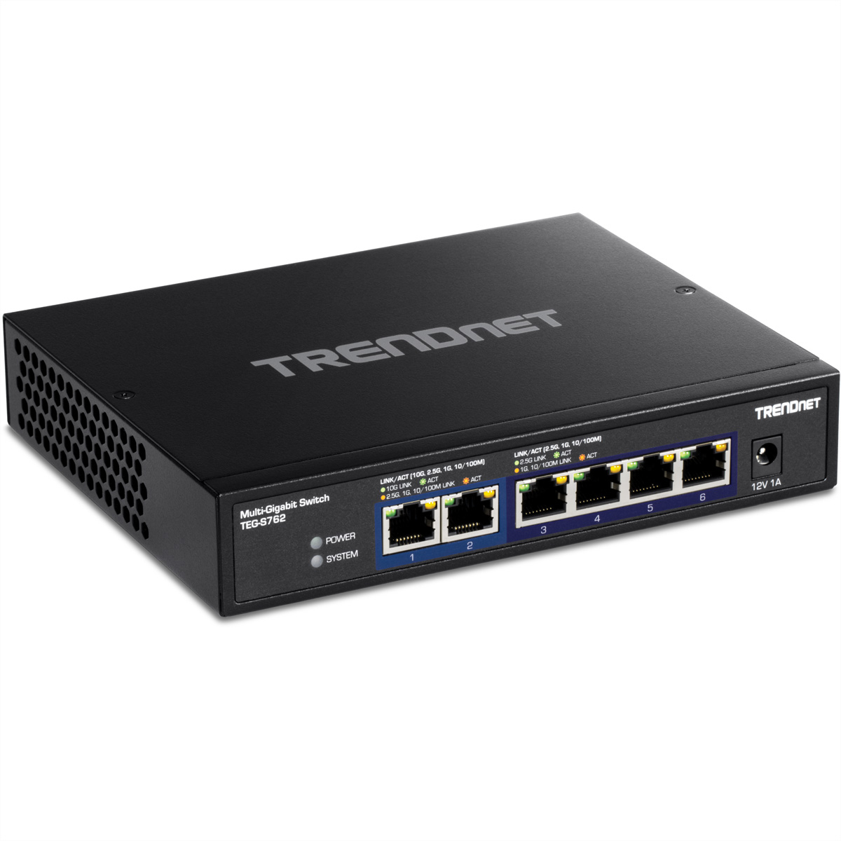 TEG-S762 6-Port TRENDNET Gigabit Ethernet Switch 10G Switch