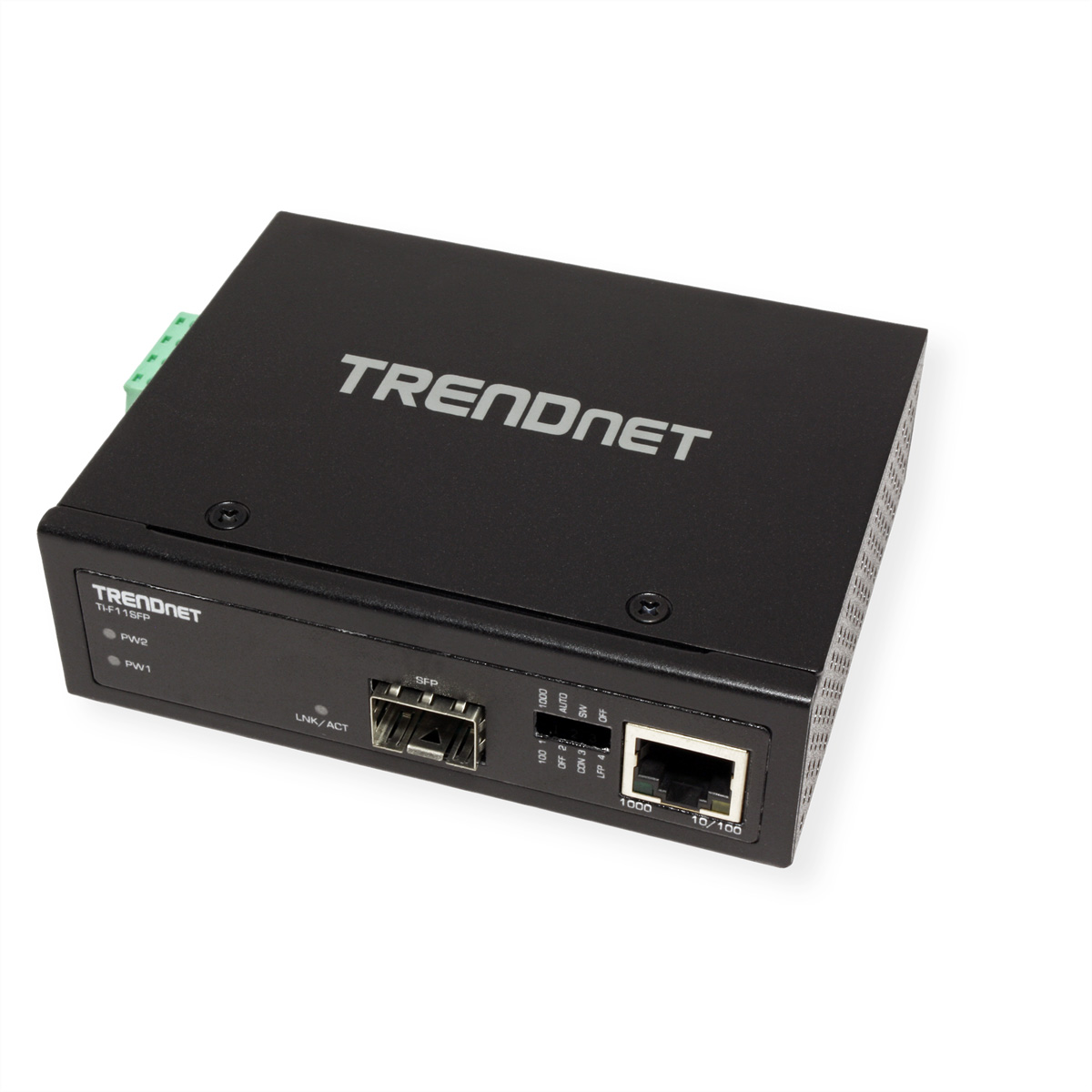 TRENDNET Konverter Medienkonverter Netzwerk TI-F11SFP Media