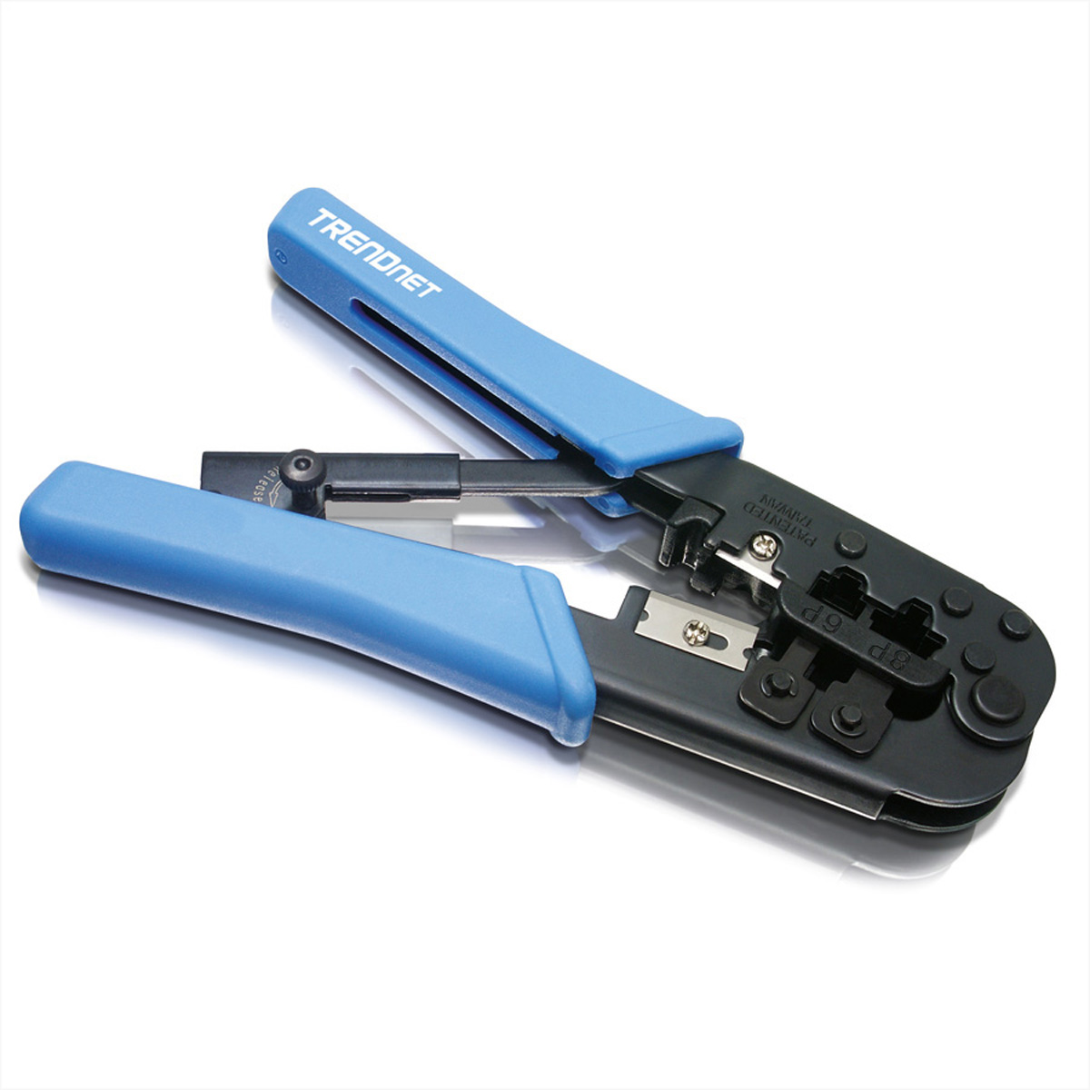 TRENDNET TC-CT68 Crimpwerkzeug RJ-11/RJ-45 Crimp/Cut/Strip Kabel-Crimper Tool