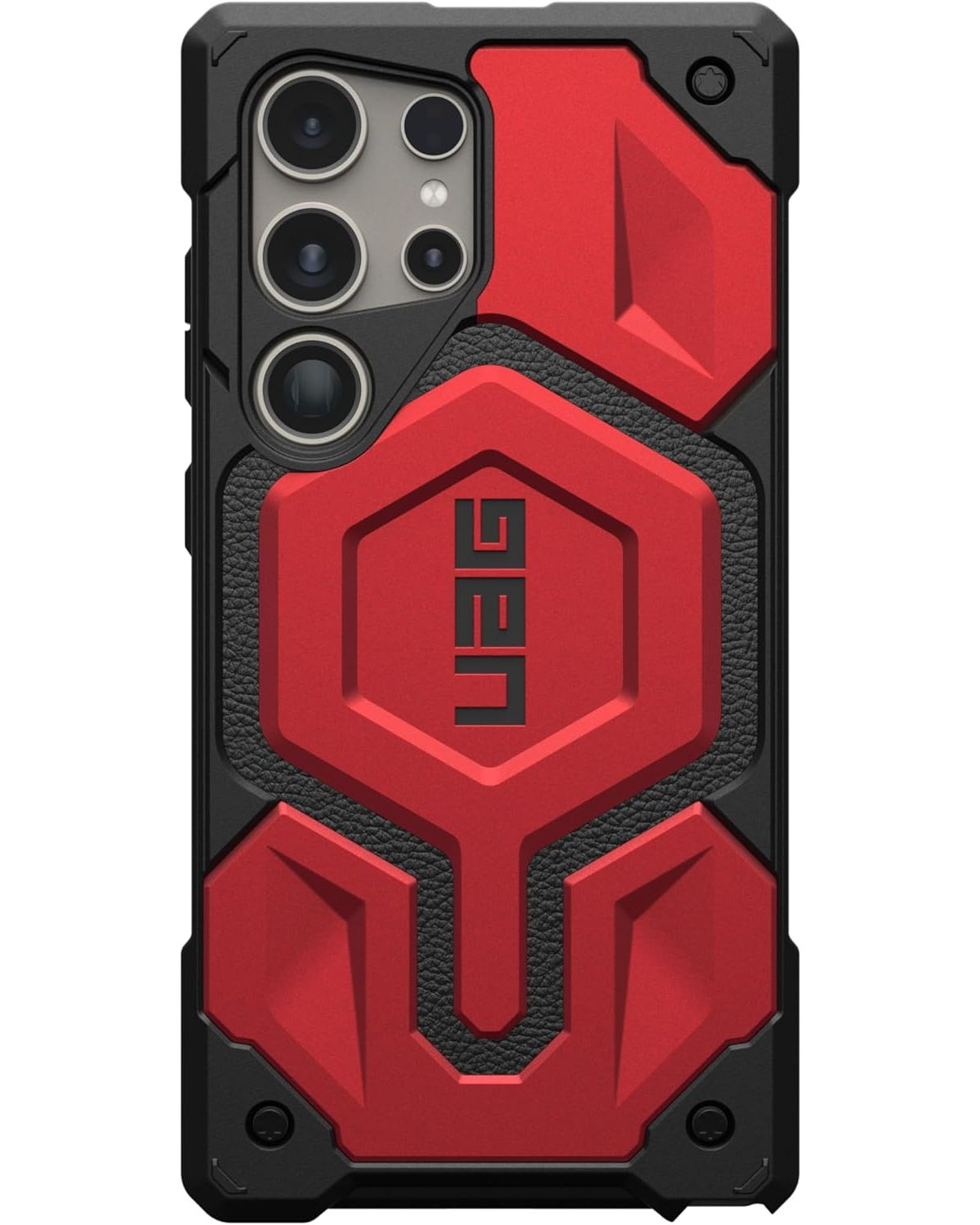 Backcover, Galaxy 5G, S24 Samsung, (crimson) rot Ultra ARMOR GEAR Monarch, URBAN