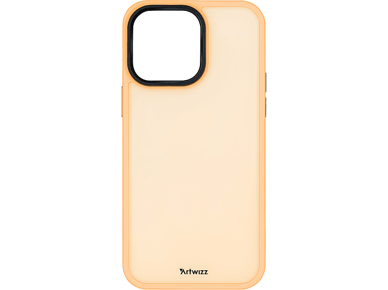 Backcover, Orange Apple, ARTWIZZ IcedClip, 14 Plus, iPhone