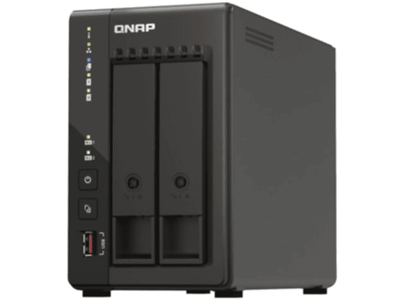 QNAP SYSTEMS TS-253E-8G 0 TB 3,5 Zoll | Netzwerk-Festplatten & Cloud-Speicher
