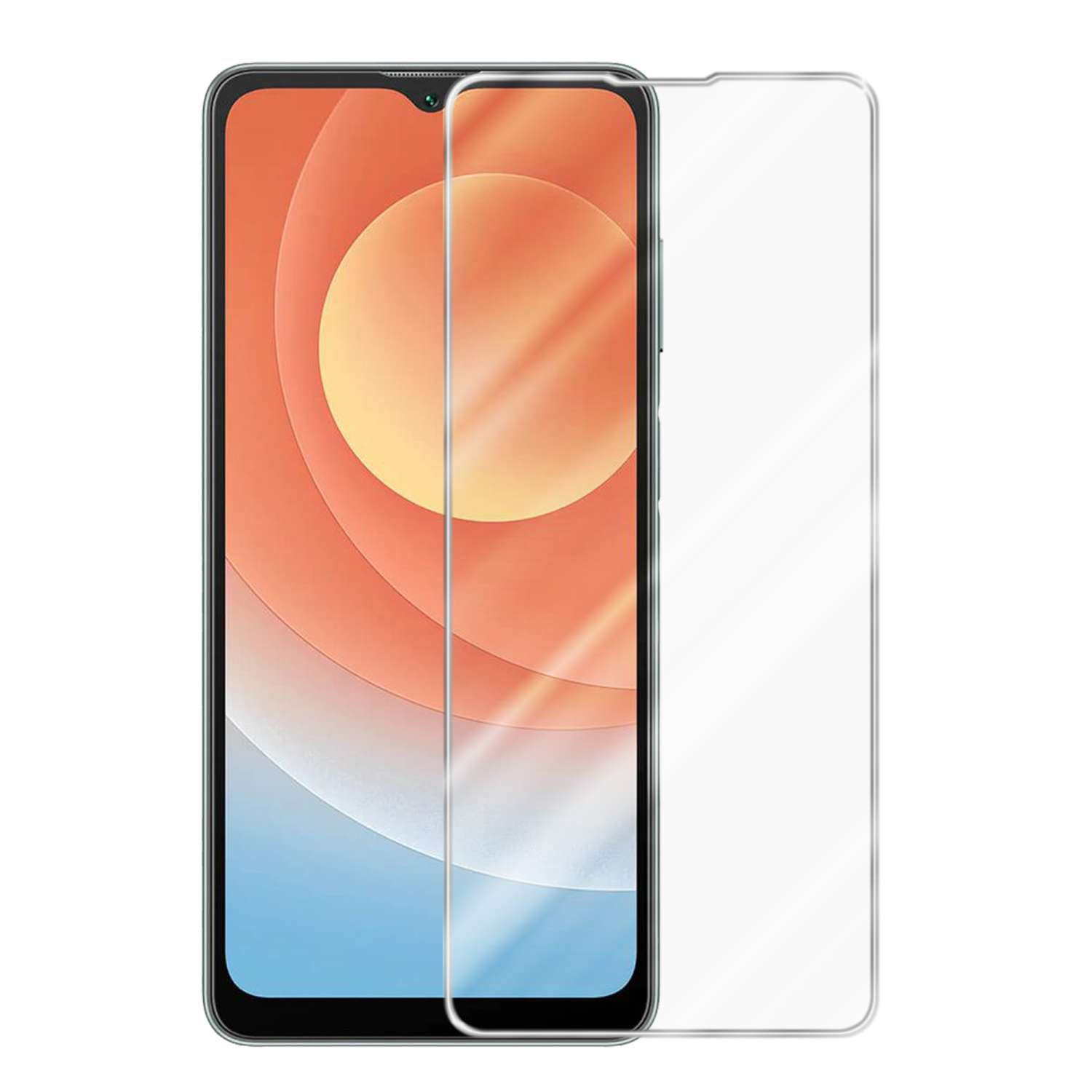 A53 PRO) A53 CADORABO Schutzfolie(für Blackview Schutzglas Glas / Tempered