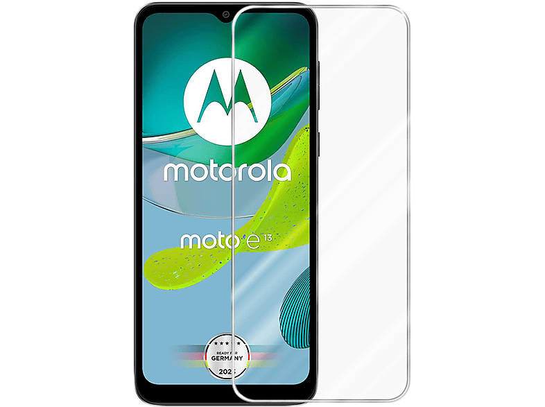 CADORABO Schutzglas Tempered Glas Schutzfolie(für Motorola MOTO E13)