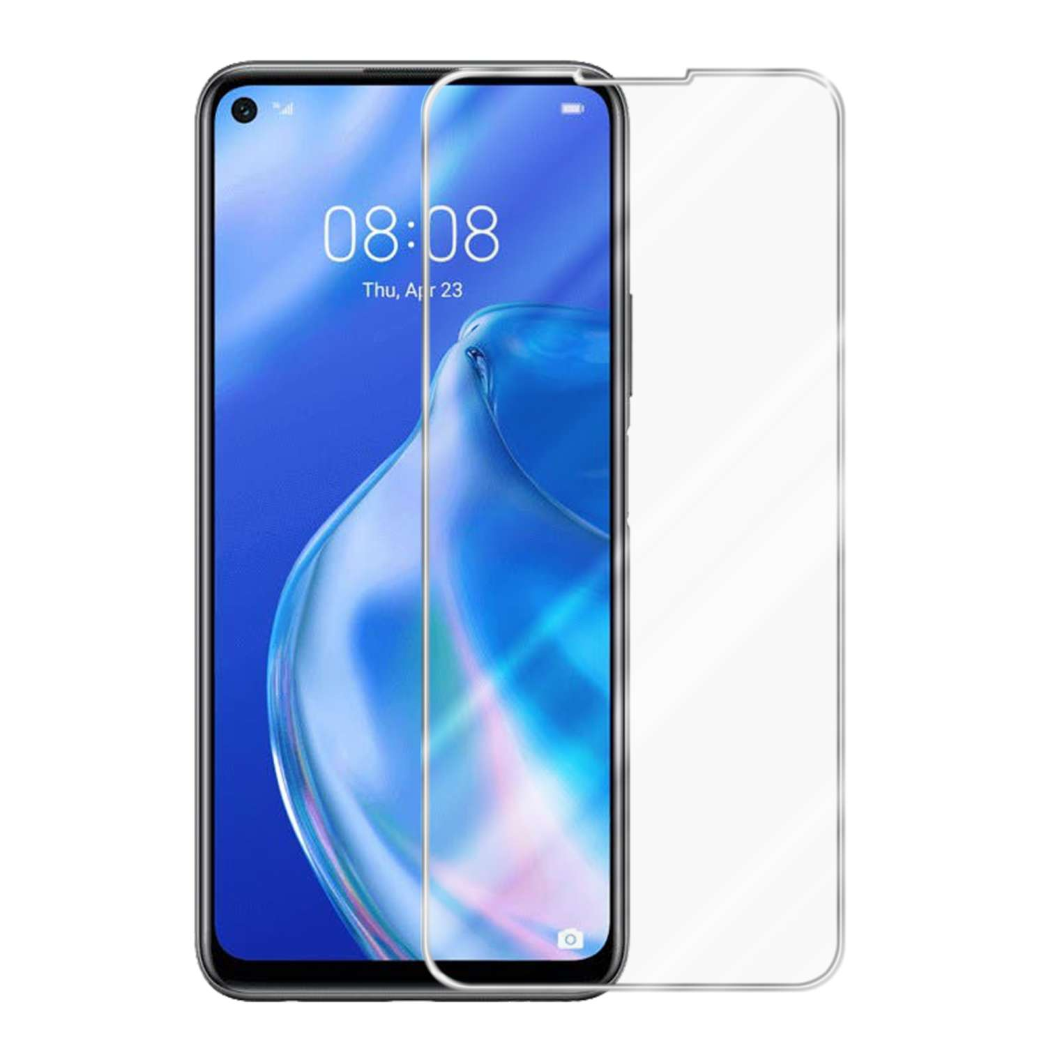 Cadorabo Pellicola Protettiva compatibile con Xiaomi RedMi Note 8 PRO in ELEVATA TRASPARENZA - Vetro di protezione del display (Tempered) con durezza 9H con compatibilità 3D touch