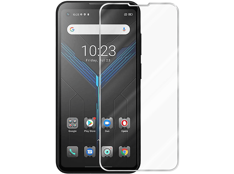 Cadorabo Vetro Protettivo Per Nokia 1 (2017) - Pellicola Temperata 9H, Trasparente, Compatibile 3D Touch