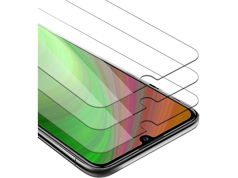 Folie(für Display Glass P Huawei Pack PLUS Glas Display CADORABO Schutz Schutz 2019) 3er Tempered SMART