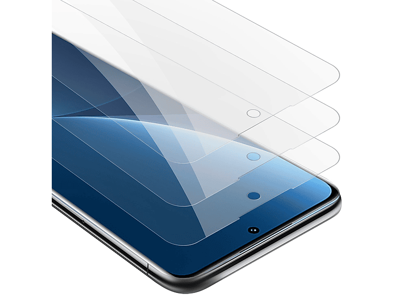 CADORABO 3x Schutzglas Tempered Glas Schutzfolie(für Xiaomi 12 PRO)