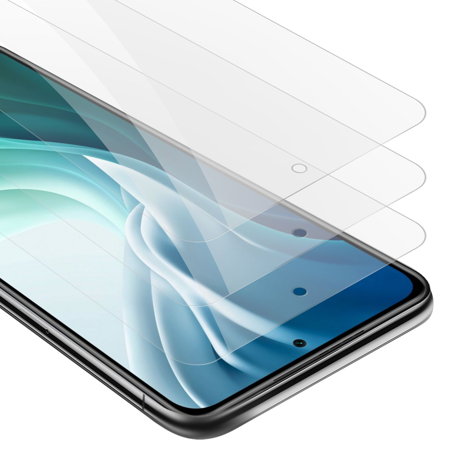 Cadorabo Vetro Temperato 9H Per Xiaomi Mi 10T / 10T PRO - Trasparente, Compatibile 3D Touch