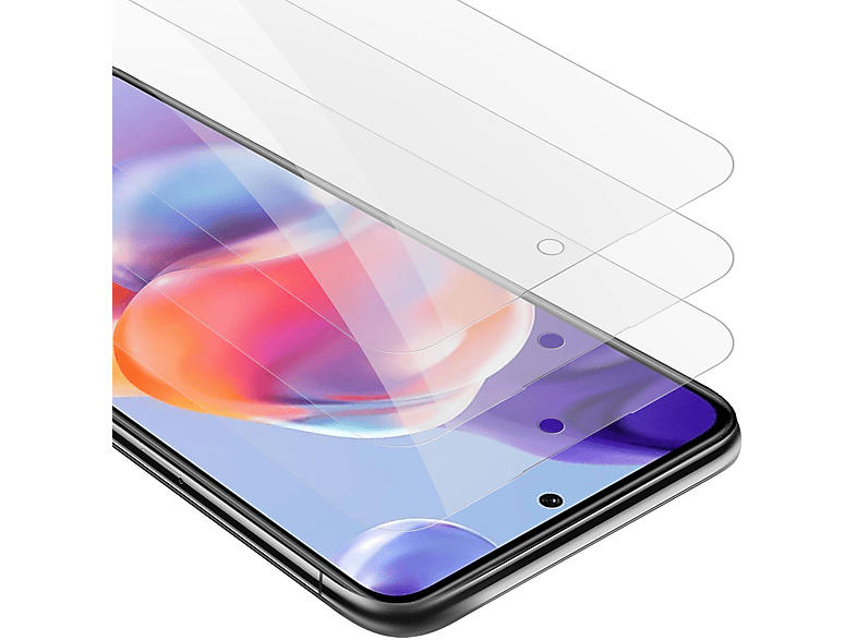 3x Xiaomi Tempered Schutzglas PRO+) CADORABO Schutzfolie(für NOTE 11 Glas RedMi