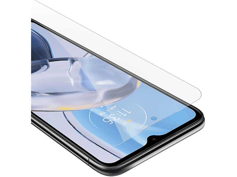 CADORABO Schutzglas Tempered Glas Schutzfolie(für Motorola MOTO E22 / E22i)