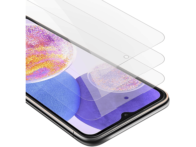 Pellicola Vetro Temperato E Cover PC Per Samsung Galaxy Fit 3, 2 Pezzi, Protezione Totale 9H - 3