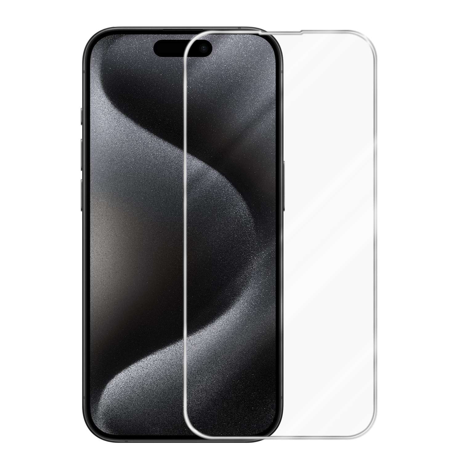 MAX) iPhone Schutzglas Glas CADORABO Schutzfolie(für Tempered PRO Apple 15
