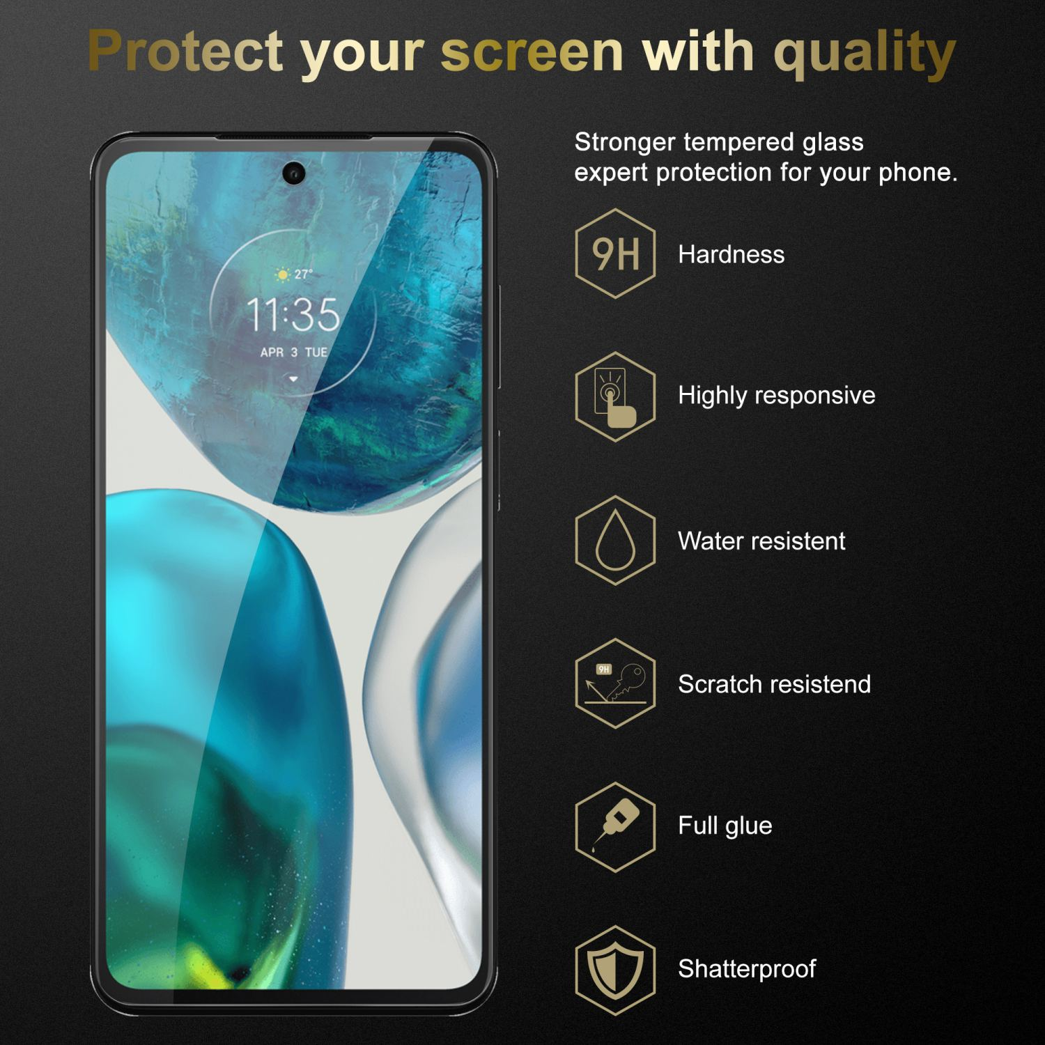 CADORABO Schutzglas Motorola MOTO 4G / Schutzfolie(für 5G) Glas G52 Tempered G82