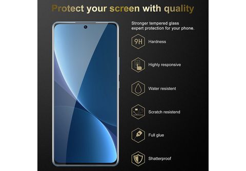Protector pantalla - Película protectora de pantalla CADORABO, Apple, iPhone  13 PRO, Vidrio templado