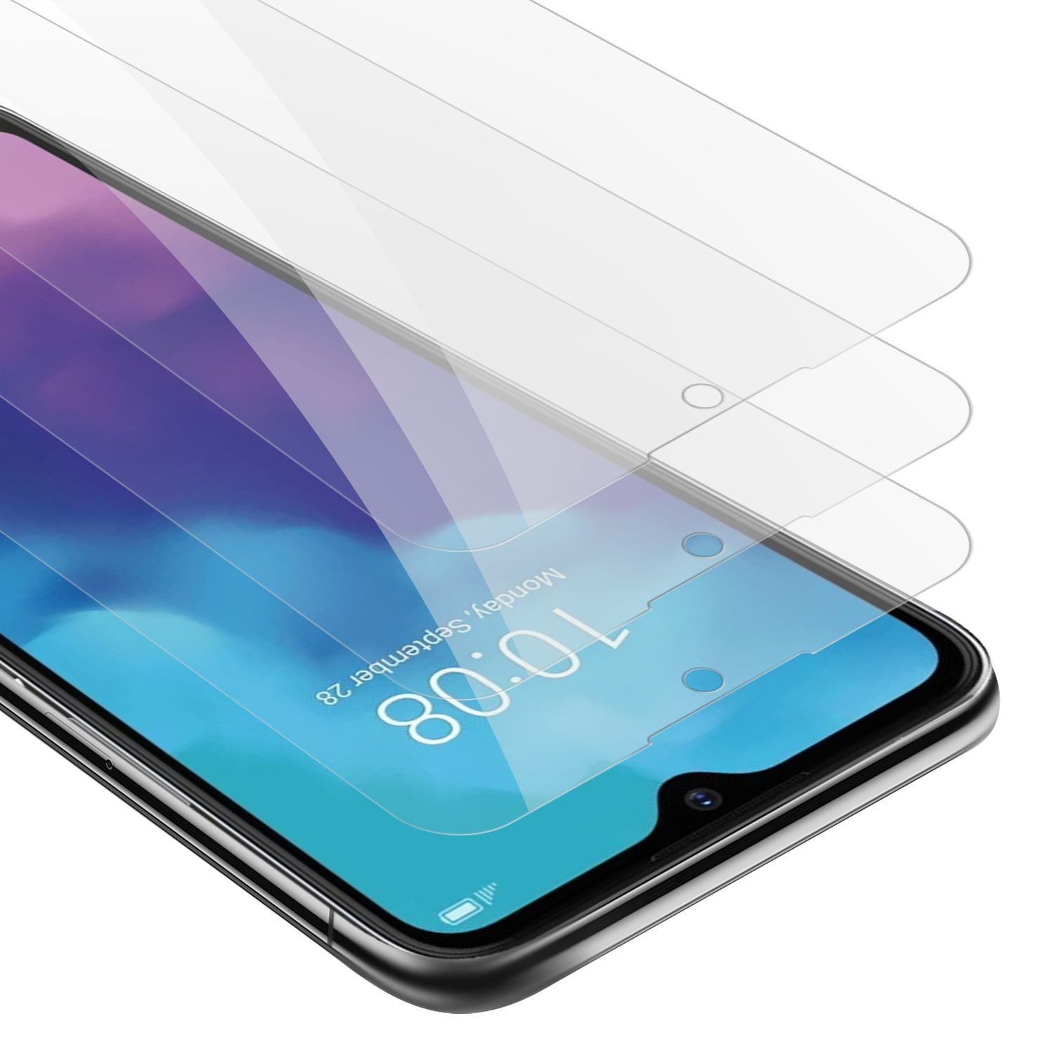 Dipos I 2X Protector De Pantalla Mate Compatible Con ZTE Blade V9 Vita Vidrio Flexible Cristal Proteccion 9H