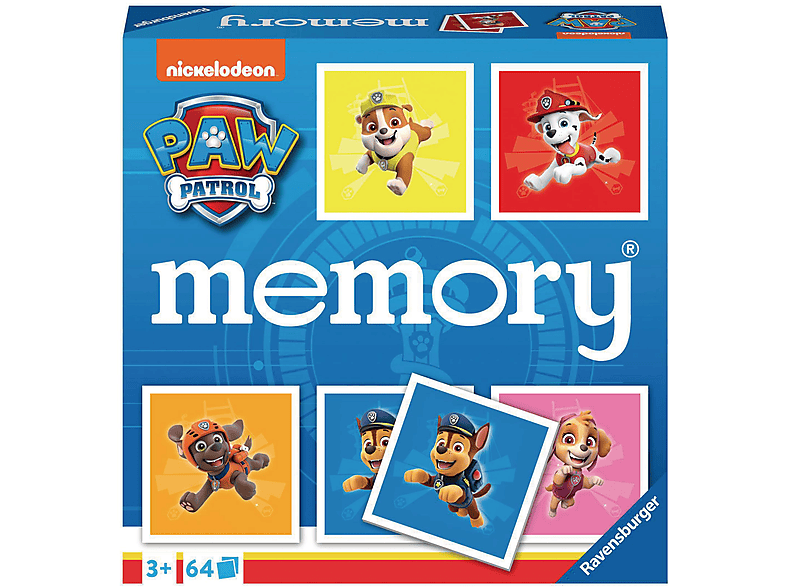 RAVENSBURGER 20887 MEMORY PAW PATROL Lustige Kinderspiele | SATURN