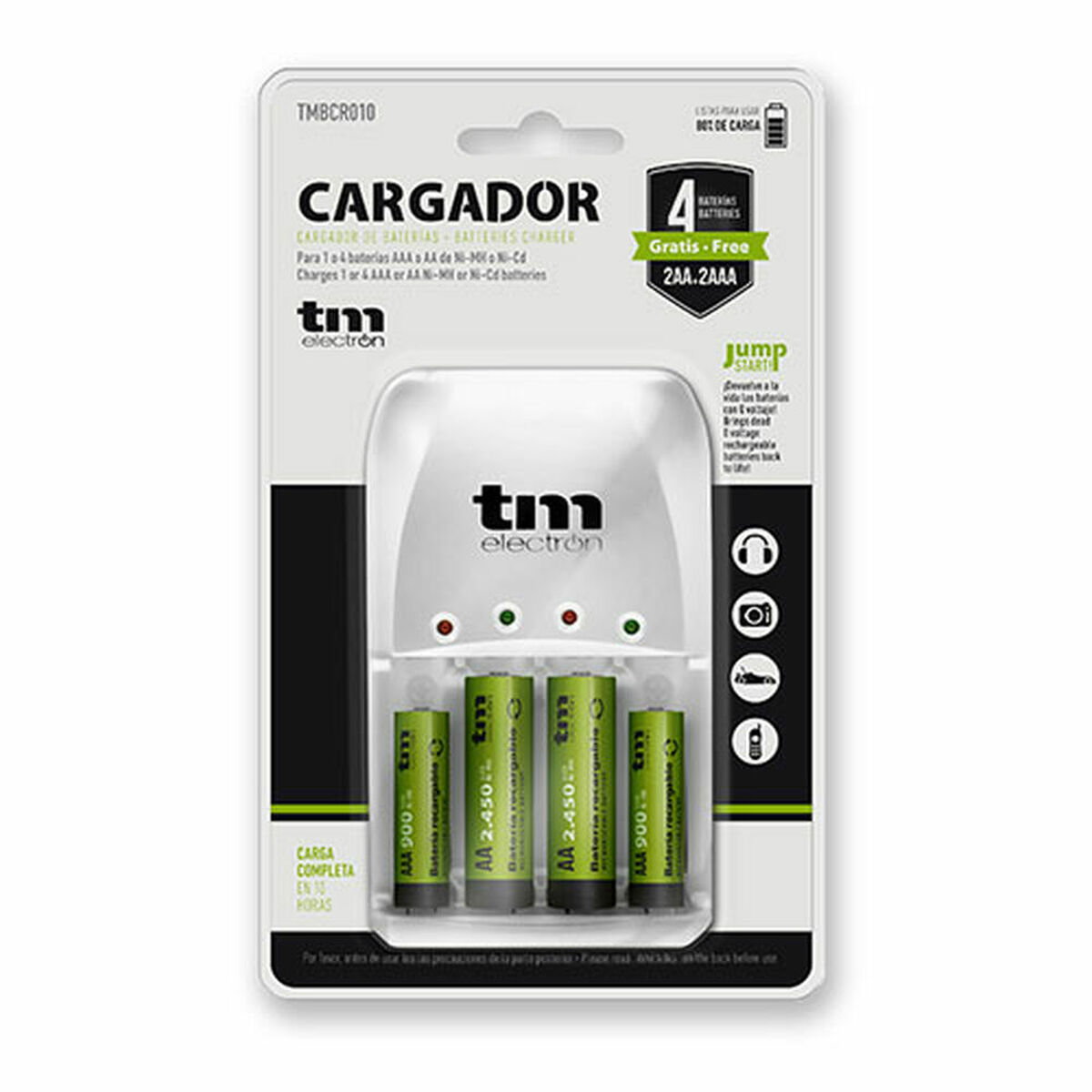 TM ELECTRON 8436 Aufladbar Batterieladegerät