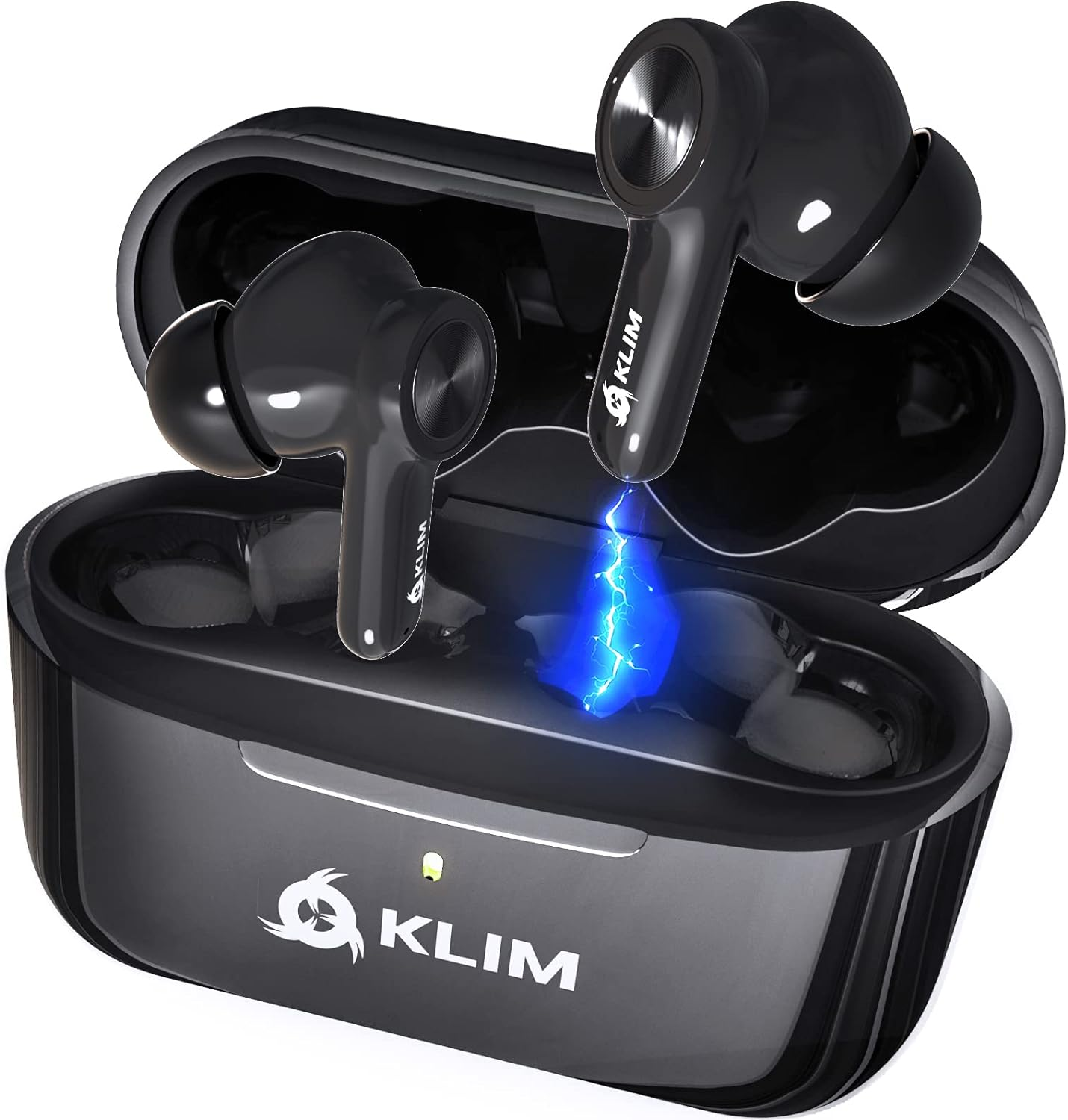 In-ear Wireless Kopfhörer KLIM Pods, In-ear True Bluetooth Bluetooth Schwarz