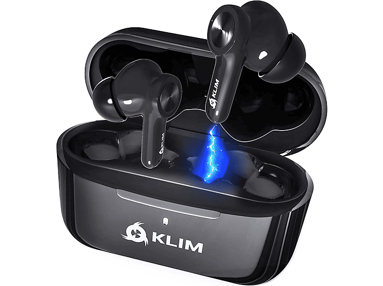 KLIM Pods, In-ear In-ear True Wireless Kopfhörer Bluetooth Bluetooth Schwarz | True Wireless Kopfhörer