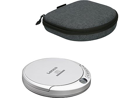 LENCO CD-201SI+PBC-50GY Tragbarer CD Player Schwarz-Grau | MediaMarkt