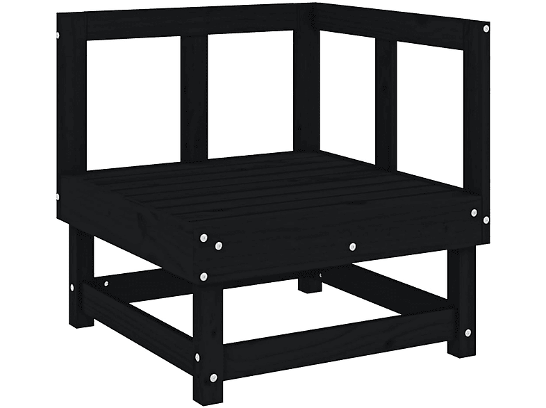 Schwarz 825370 VIDAXL Gartensofa,