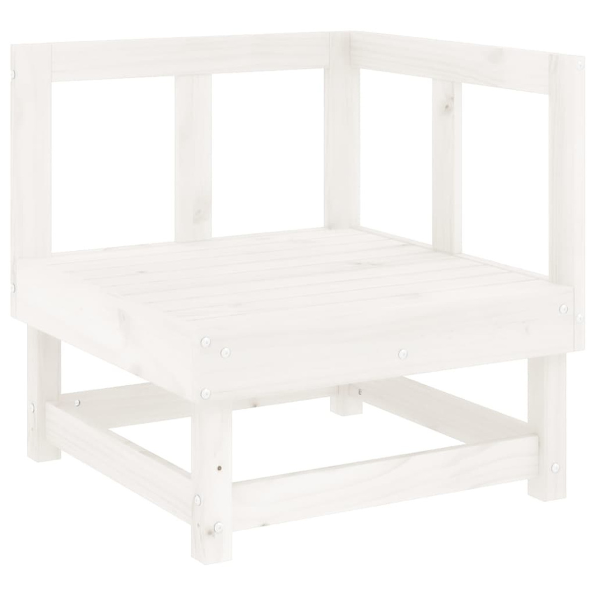 VIDAXL 3186516 Stuhlset, Gartentisch- und Weiß