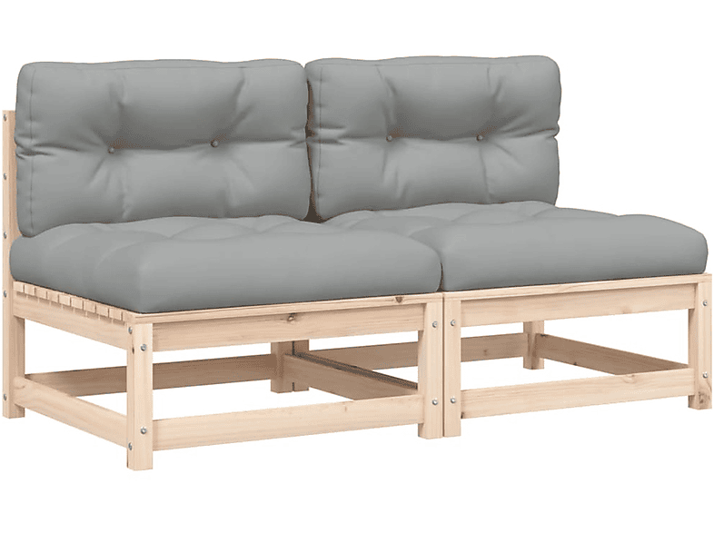 VIDAXL 838085 Gartensofa, Grau