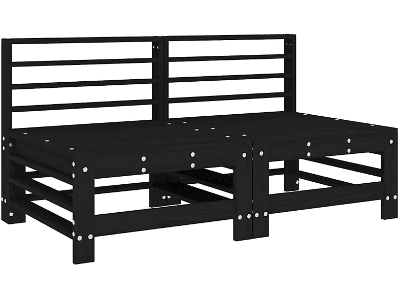 Schwarz Gartensofa, 825643 VIDAXL