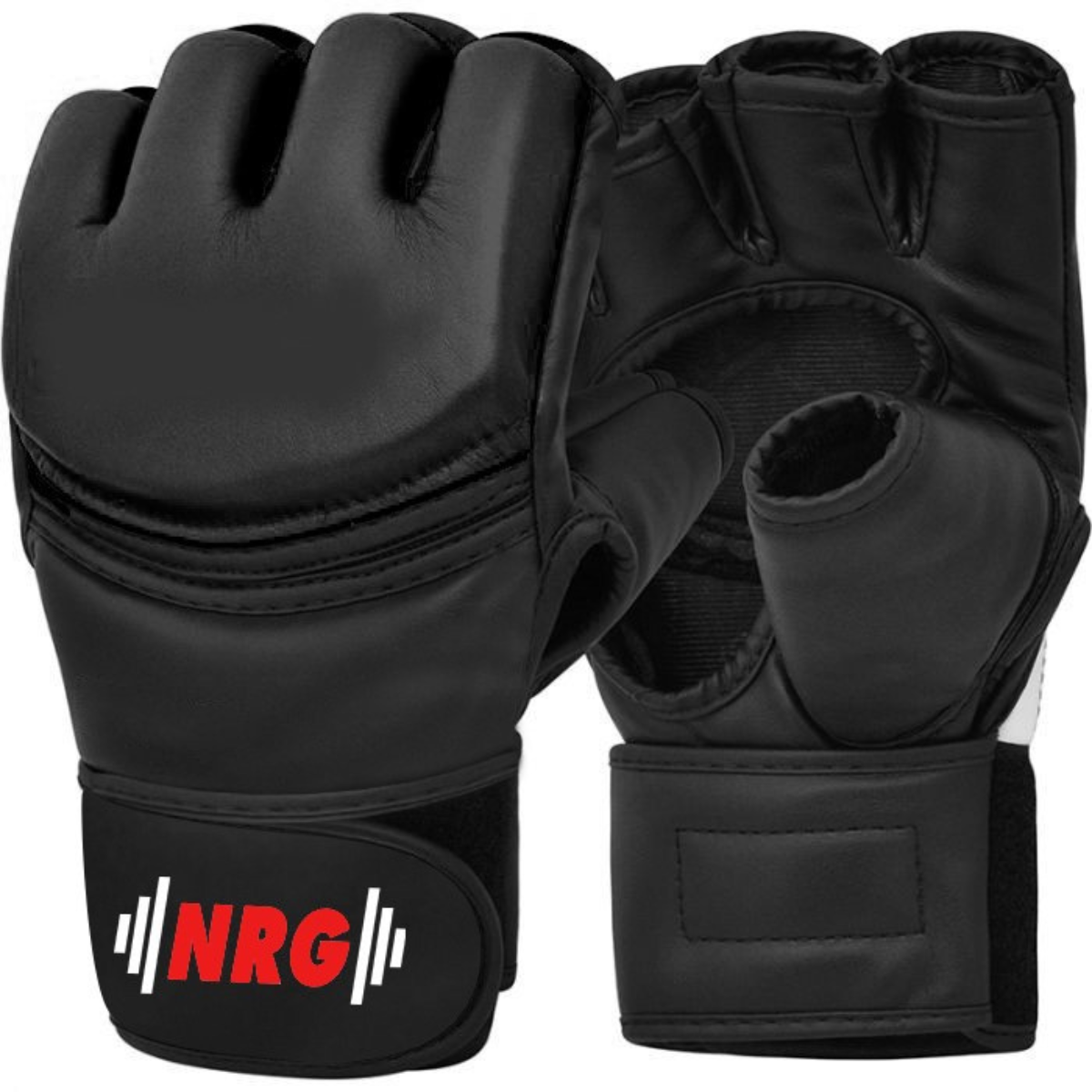 NRG WELLNESS MMA Schwarz MMA handschuhe, M F12