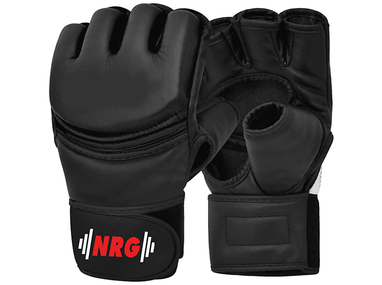 NRG WELLNESS MMA F12 MMA S handschuhe, Schwarz